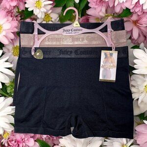 Juicy Couture Slim Shaping Black Beige Shapewear Underwear Size XL NWT